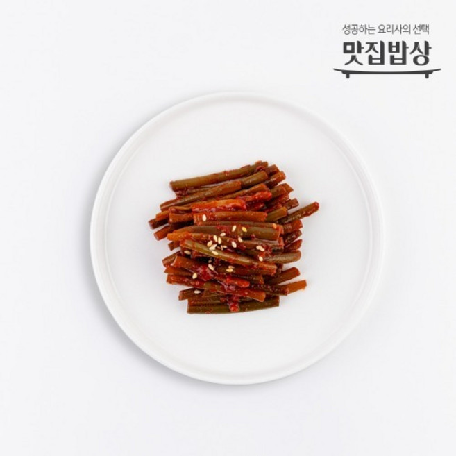 곰테이블 맛집밥상 양념마늘쫑무침, 1개, 1kg