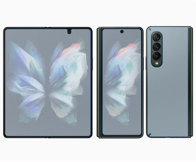 갤럭시 폴드 액정 보호 필름 풀커버 강화 내부 외부 후면지문방지 Z폴드2 Z폴드3, Z폴드2 (F916) 1개, 1개