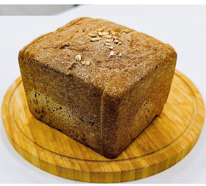밥브레드 노밀가루 통밀사워종(효모)식빵 500g / 무설탕 무지방 글루텐분해 사워도우, 1개