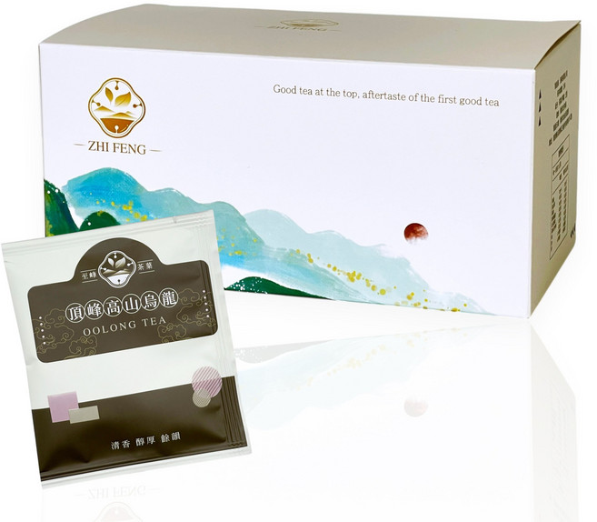 至峰茶業 日月潭紅茶 三角立體茶包, 1個, 頂峰高山烏龍