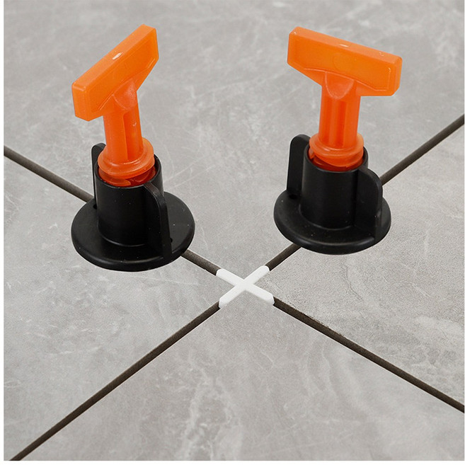 재사용 타일돌돌이 원형 평탄클립 45개 입 1.5mm, 1개