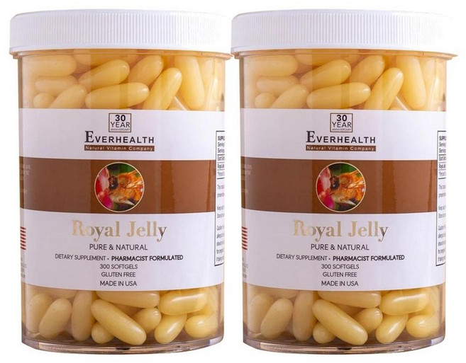 에버헬스 비타 로얄젤리 1000mg 300소프트젤 x2, 2개, 300정