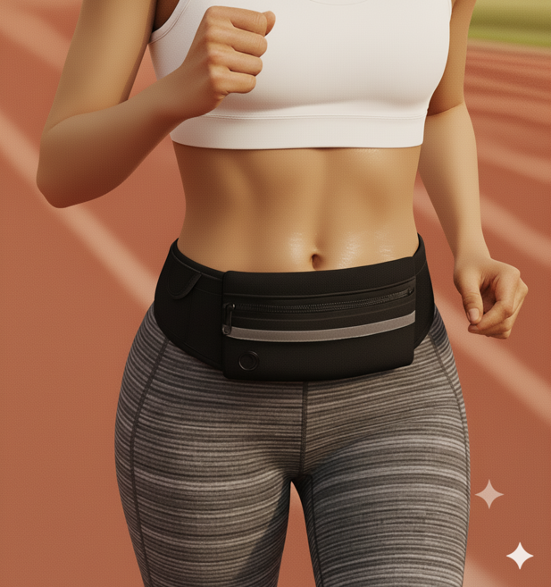 아트리빙스 핸드폰 런닝 벨트 허리 가방 사이즈 조절