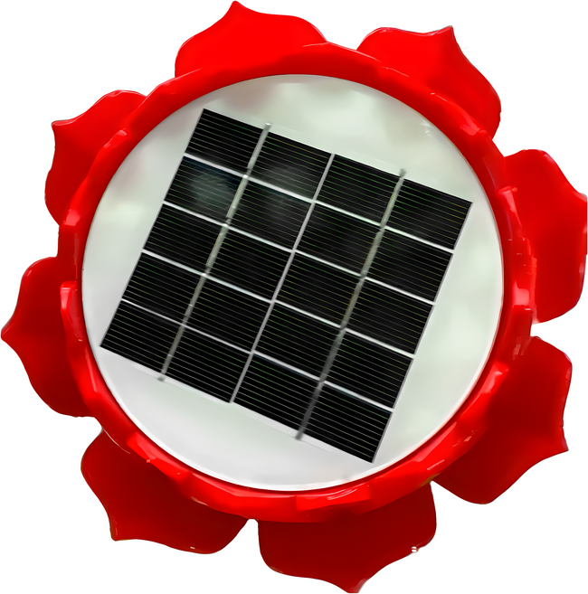 太陽能念佛機 (32首佛曲), 1個, 紅色