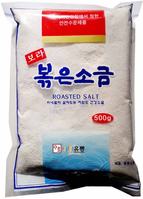 보라종합식품 보라 볶은소금 500g (태움.용융소금), 1개