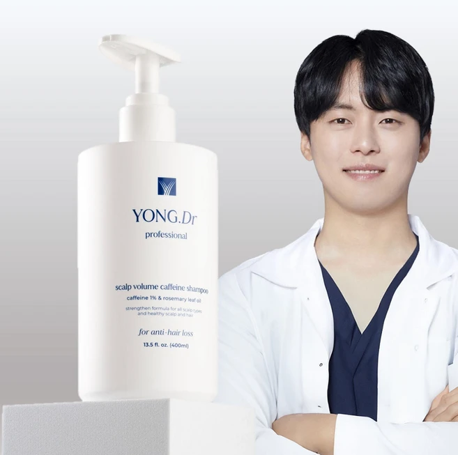 용닥터 기능성 스칼프 볼륨 카페인 탈모 샴푸 400ml, 1개 - 쿠팡