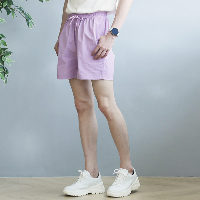 블루포스 BG테비널 밴딩 반바지 베이직핏 4부 숏 팬츠