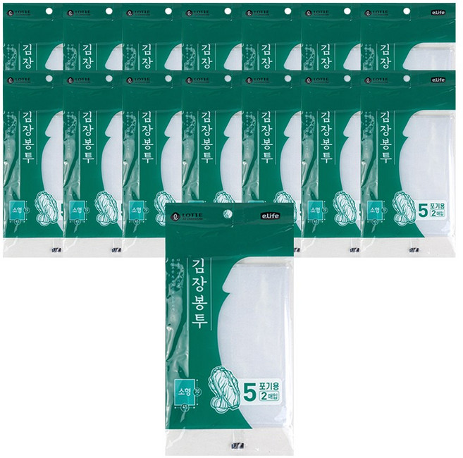 롯데 이라이프 김장봉투, 15개