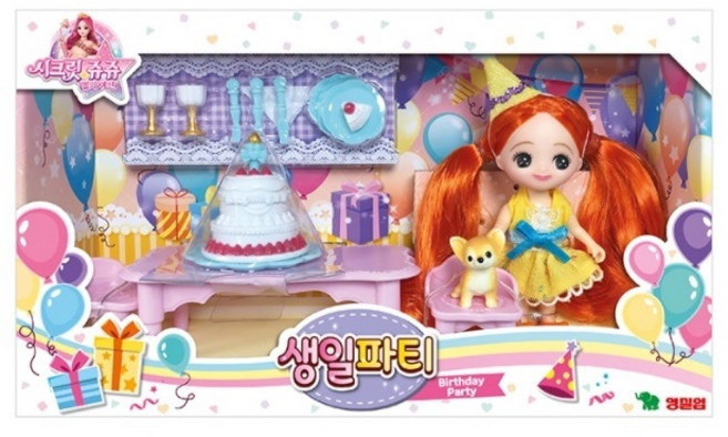 영실업 페어리쥬쥬 생일파티, 선택:단품