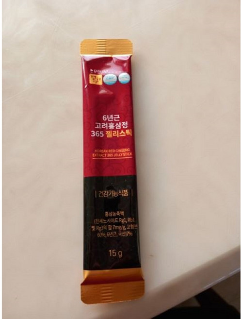 정원삼 6년근 고려홍삼정365 젤리스틱 30p, 15g, 30개