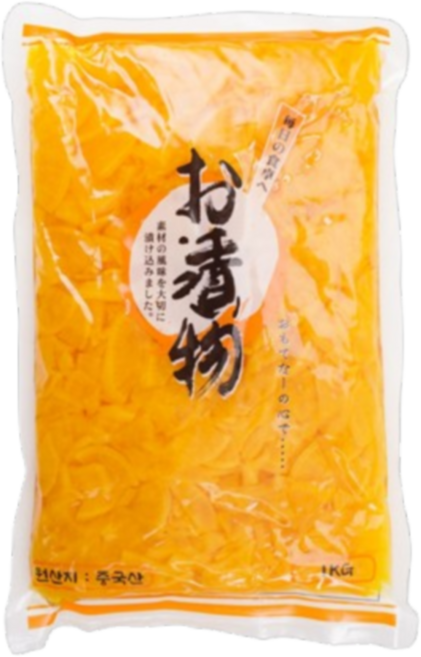 퀸즈마켓_토호 단무지슬라이스, 7개, 1kg