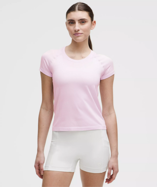 룰루레몬 스위프틀리 테크 숏슬리브 여성 기능성 운동 티셔츠 러닝 헬스 필라테스 반팔 상의