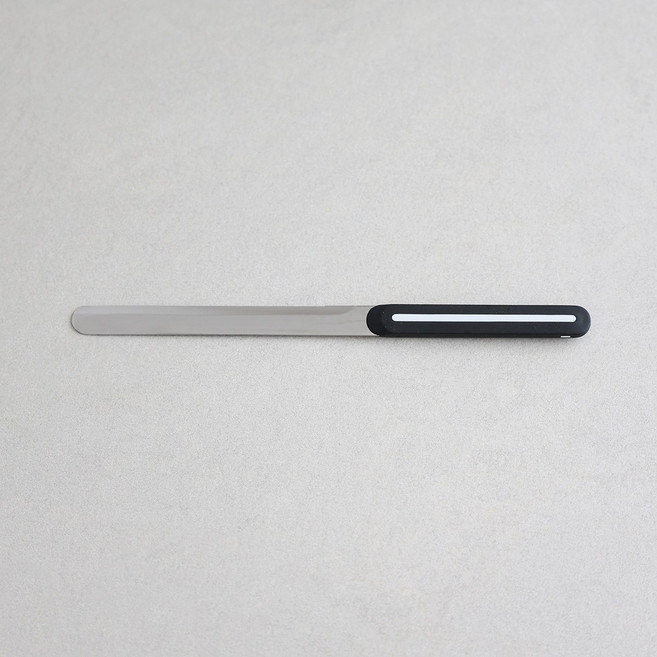 아르코스 스페인 테이블나이프 다용도 캠핑 빵칼 김밥칼, 1개, 블랙