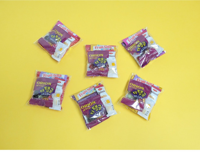 나음이네 알찬 5종 간식꾸러미 단체 행사 간식 과자 선물 세트, 1세트