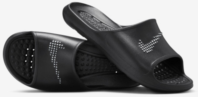 [국내매장판] 나이키 슬리퍼 / 빅토리 원 샤워 슬라이드 M - 블랙:화이트 / CZ5478-001