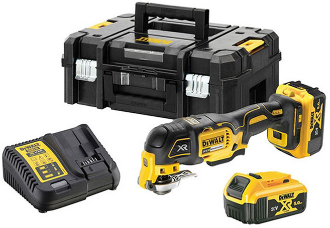 DEWALT 디월트정품 20V MAX 브러쉬리스 충전 멀티 컷터 DCS356P2 배터리 5.0Ah 2개 세트