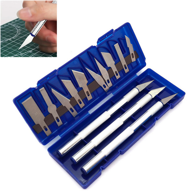 아이베란다 목공 공방 조각칼 조각도 공예용 칼 13종 세트