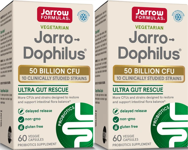 재로우 포뮬라 울트라 자로우-도피러스 유산균 500억 베지 캡, 60정, 2개 - 쿠팡