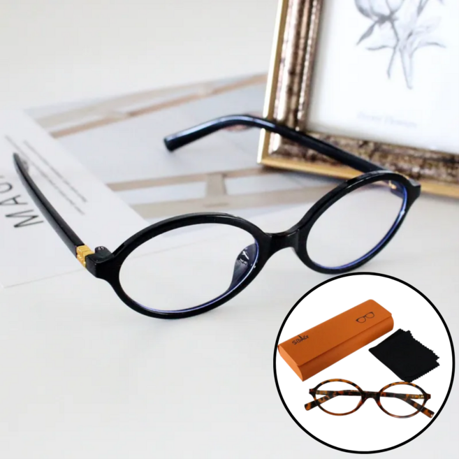 SBIG 블루라이트 차단 안경 뿔테 패션 가벼운 안경테