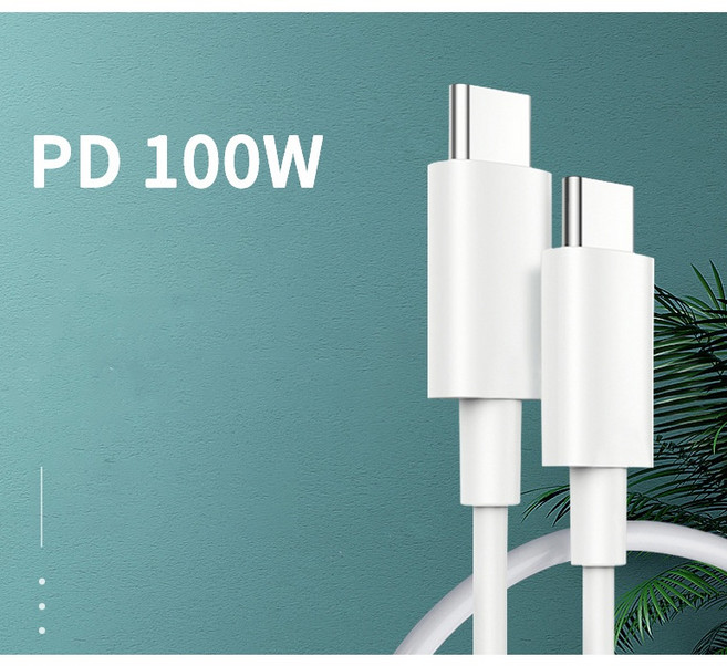 Type-C to Type-C 快充線 PD 100W 5A, 1個, 50cm