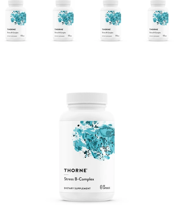 쏜리서치 스트레스 B-컴플렉스 캡슐, 60정, 5개 - 쿠팡