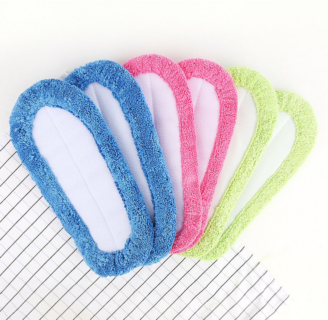 극세사 청소실내화 리필, 청소실내화 리필(색상랜덤) 5족, 5개
