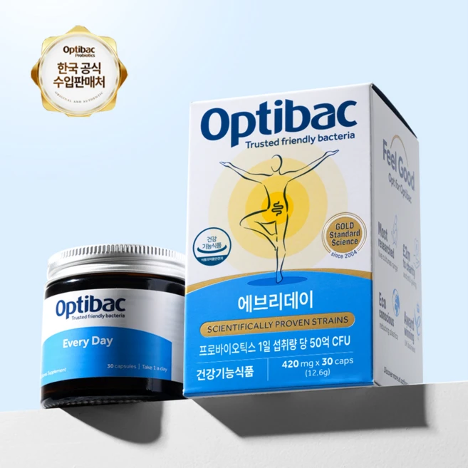 [국내공식수입]옵티박 영국왕실상수상 비건 패밀리유산균 에브리데이, 1개, 30정 - 쿠팡