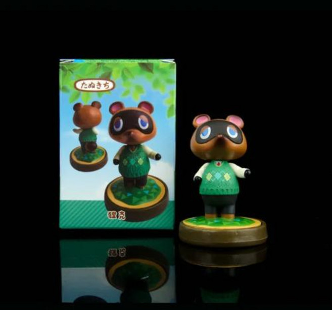 반다이 피규어 동물 교차 애니메이션 톰 누크 이사벨 티미 토미 액션 모델 인형 자동차 장식 어린이 장난감 케이크, 5) 12 - no box