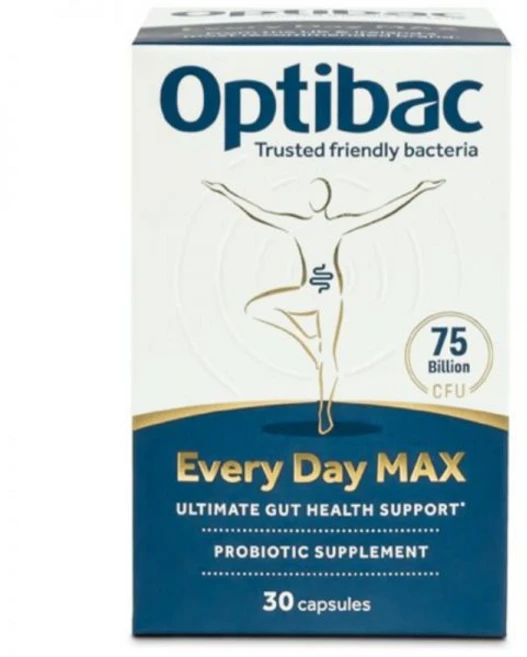 Optibac 옵티벡 에브리 데이 맥스 750억 CFU 30 캡슐 프로바이오틱스 유산균 영양제 - 쿠팡