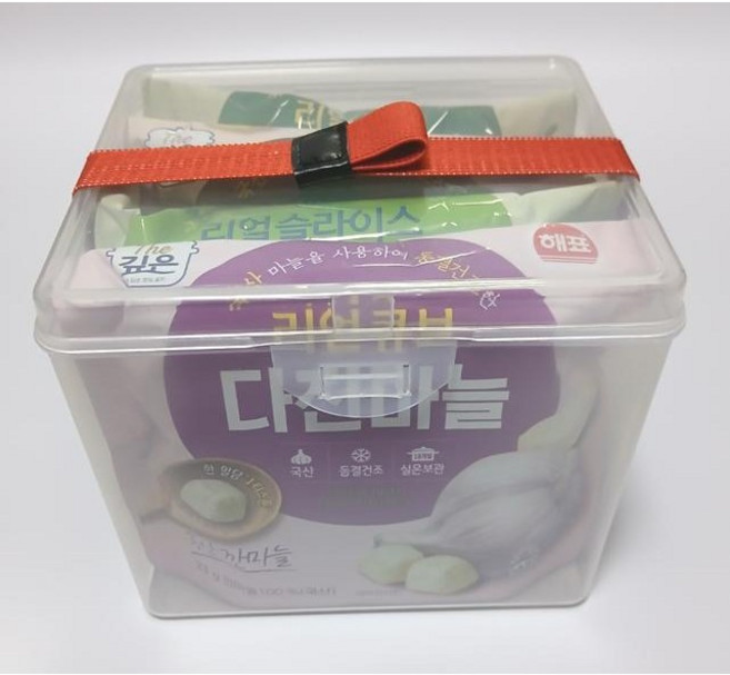 해표 리얼큐브 동결건조 양념세트 마늘 생강 대파 청양고추 작온용량 미니사이즈 캠핑 자취 양념 여행 조미료, 1개