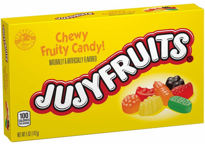 [12팩]Jujyfruit fruit Candy 5 Oz Box 후르츠 젤리, 142g