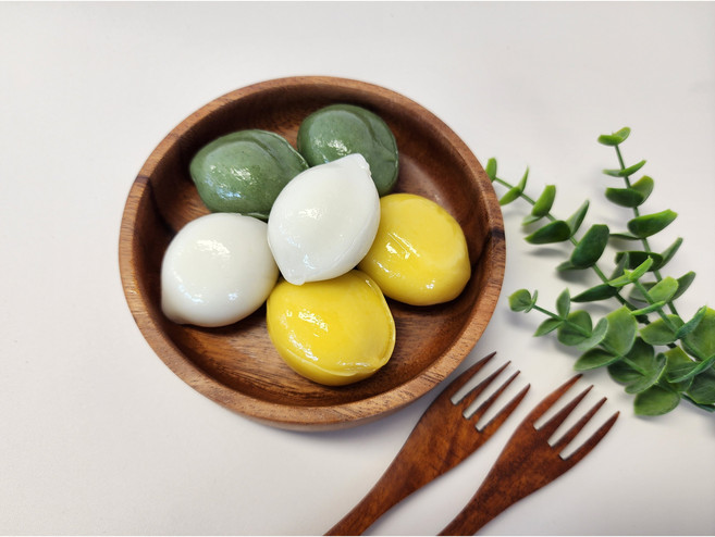 한입깨송편 500g 1kg 금떡은떡 아침식사대용 답례떡 굳지않는송편, 1개
