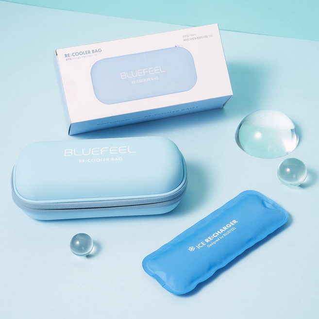 블루필 아이스쿨링 가볍고 편한 넥쿨러 컴포트, 리쿨러백, 1개