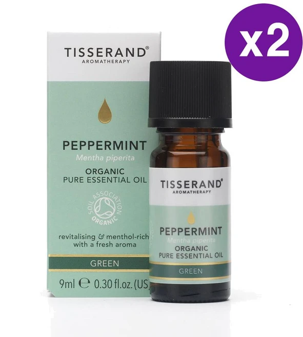 티저랜드 아로마테라피 페퍼민트 에센셜 오일 9ml 2개 Tisserand Aromatherapy PEPPERMINT Essential Oil - 쿠팡