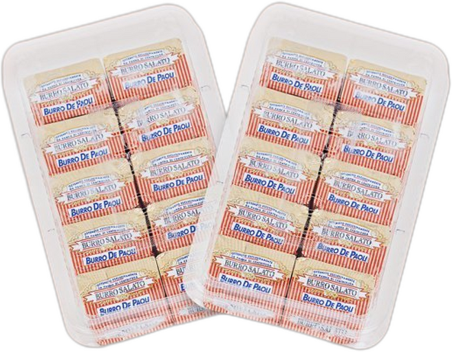 파오리 가염 포션버터 ( ), 2개, 12.5g