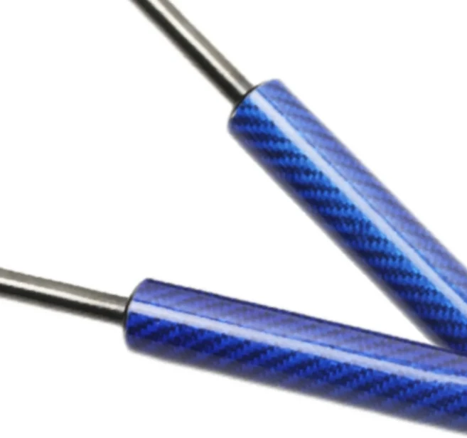 볼보 V60 1세대 2010-2018 에스테이트 트렁크 자동 스프링 포함 부트 개폐 쇼크 댐퍼 리프트 서포트, 07 Blue Carbon Fiber, 01 빠른