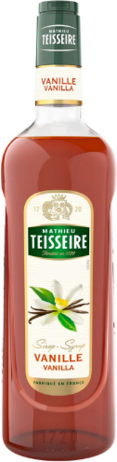 Teisseire 香草果露糖漿, 1個, 1L