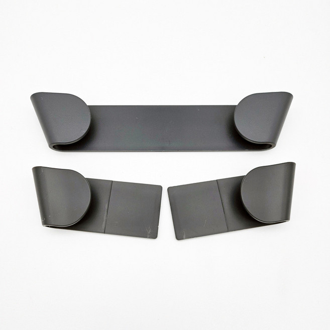 냄비뚜껑홀더 클립 형태 부착식 주방정리용품, 일체형