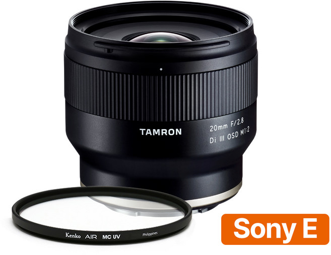 탐론 20mm F/2.8 Di III OSD M1:2 F050 소니렌즈 + 겐코 AIR MC 67mm 필터