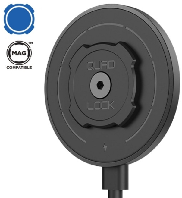 쿼드락 MAG Wireless Charging Head 스마트폰 거치대 QUADLOCK MAG 와이어리스 차징 헤드, MAG 무선 충전 헤드, 1개
