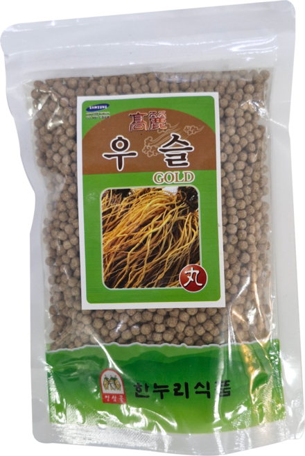 금산 한누리식품 우슬환(300g+300g)(지퍼백), 600g, 4개