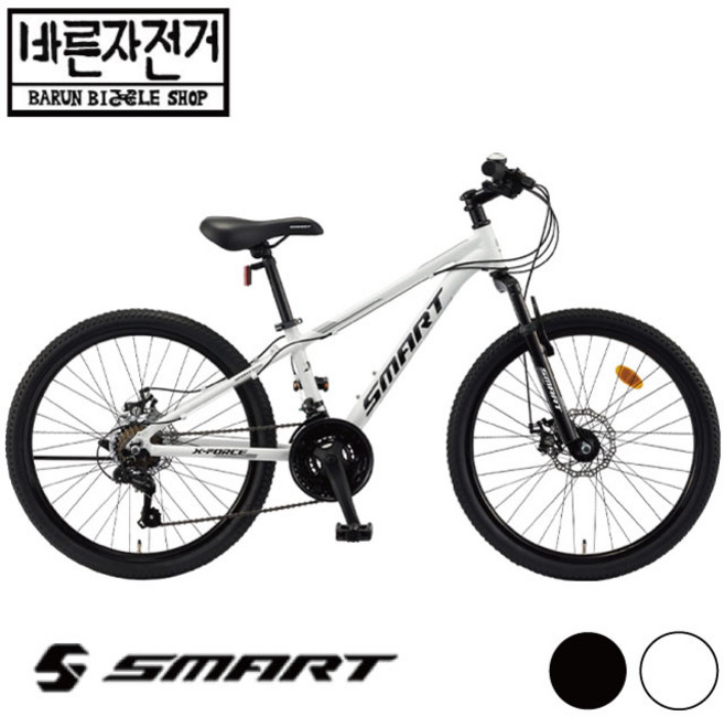 2023 삼천리 스마트 24 엑스포스 D 알루미늄 24인치 시마노 21단 주니어 MTB 자전거, 24인치(135~165cm), 95%셋팅및조립배송, 블랙, 1개