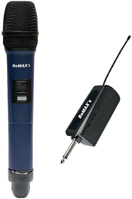 [BeMax's]공연용 강연용1채널 무선마이크 비맥스 BXM-J940H 컨퍼런스 벨트팩 핸드마이크 추가가능, 핸드마이크 1개