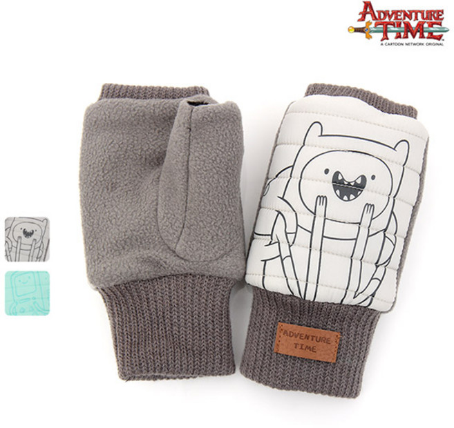 어드벤처타임 워머반장갑 [소프트주니어-50003][K1470]