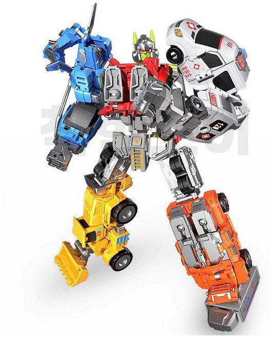 레스큐 합체로봇 6종, 7.6종셋트, 1개