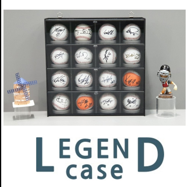 레전드 케이스 16P /사인볼케이스/야구공 진열함/야구공 보관함