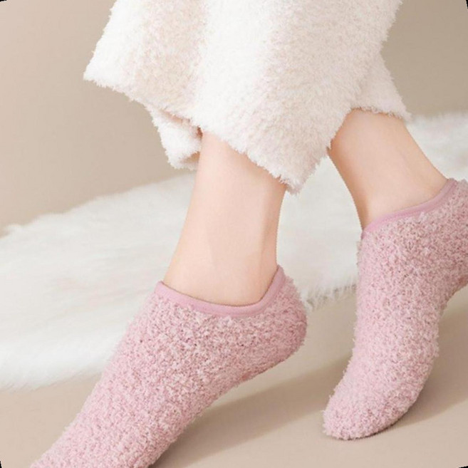 극세사 수면양말 덧신 보온 겨울 수족냉증 방한 양말