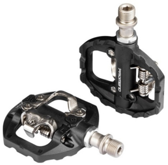 make speed 시마노 SPD계열 MTB용 더블 클릿페달+평페달 겸용, FREE SIZE, 1개