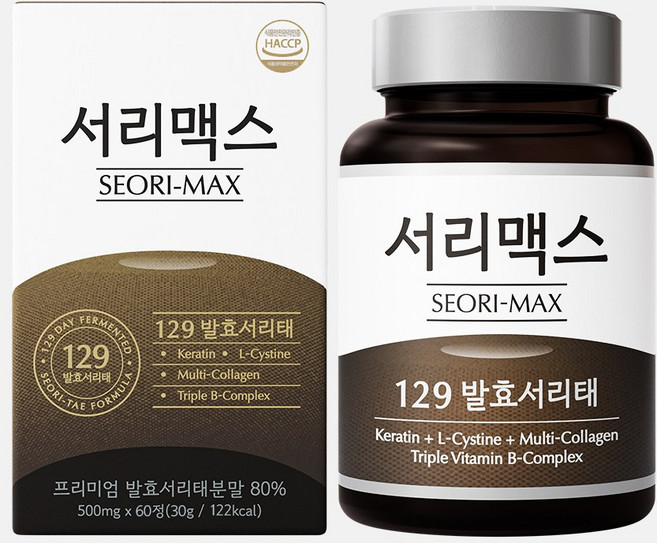 [공식] 서리맥스, 60정, 1개