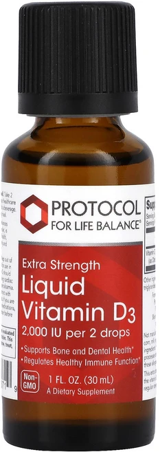 Protocol for Life Balance 프로토콜포라이프밸런스 비타민 D3 30ml 리퀴드 건강관리, 1개 - 쿠팡